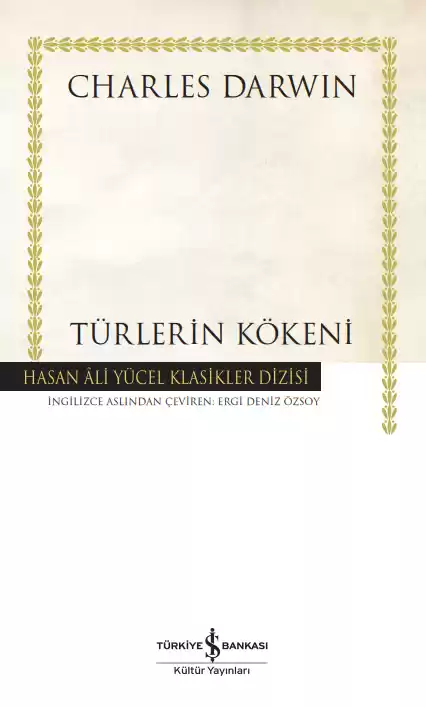 Türlerin Kökeni – Ciltli kapağı