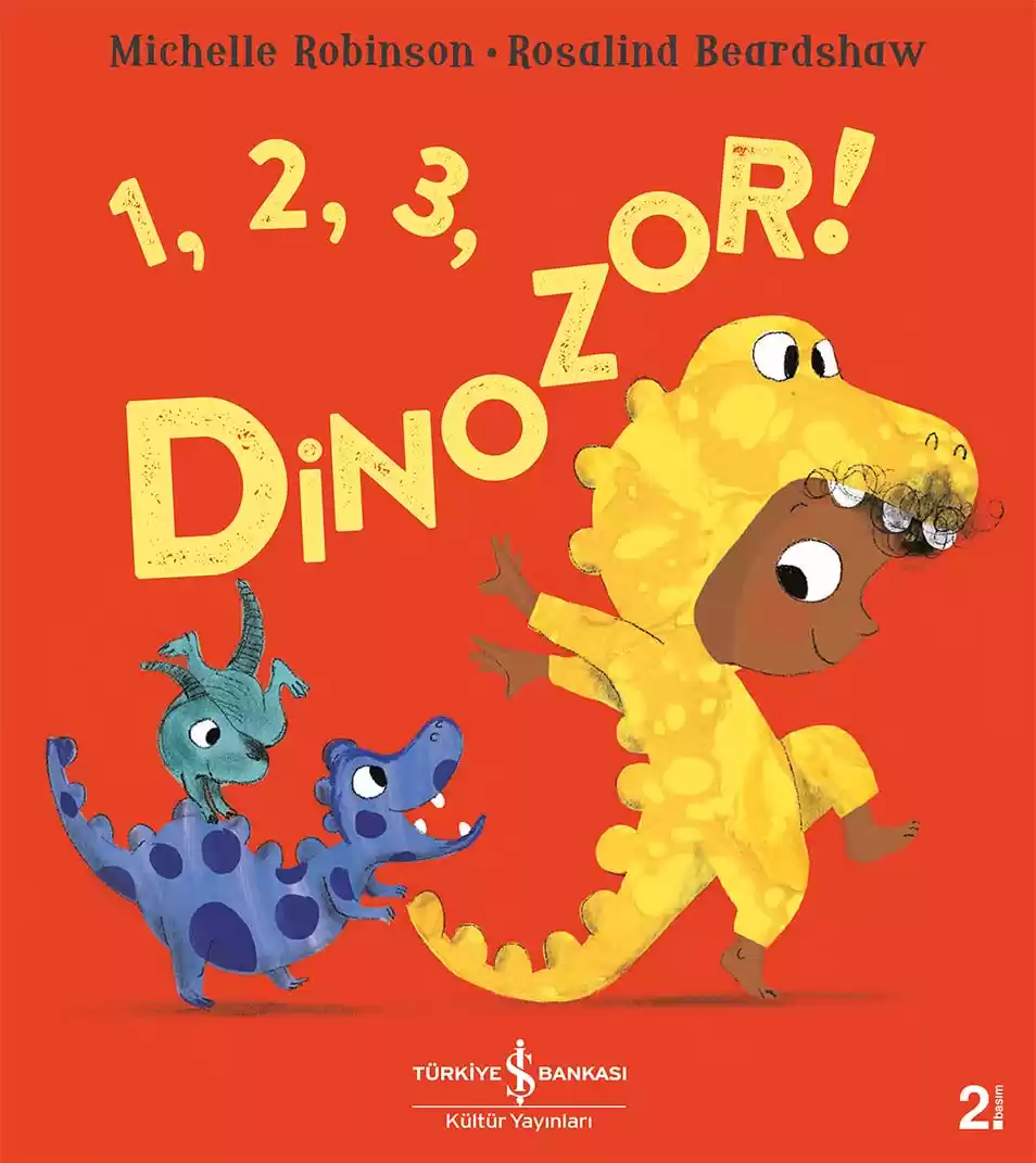 1, 2, 3, Dinozor ! kapağı