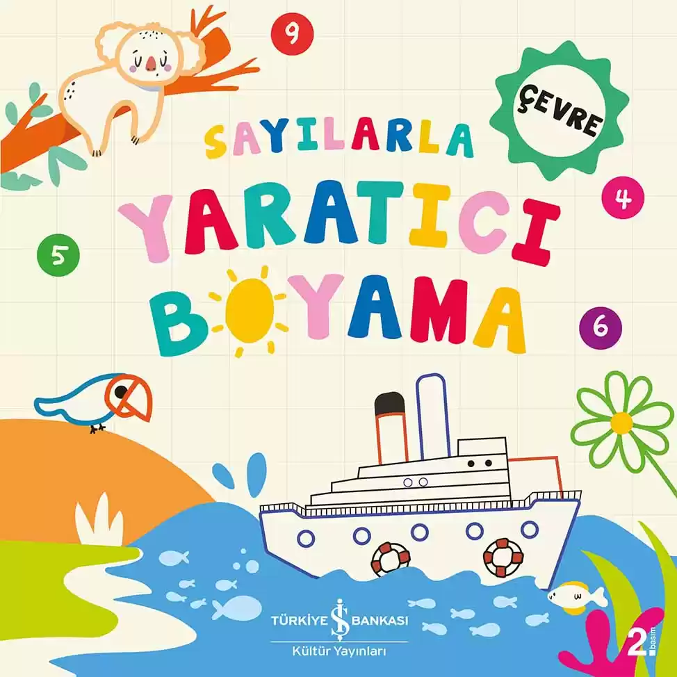 Sayılarla Yaratıcı Boyama – Çevre kapağı