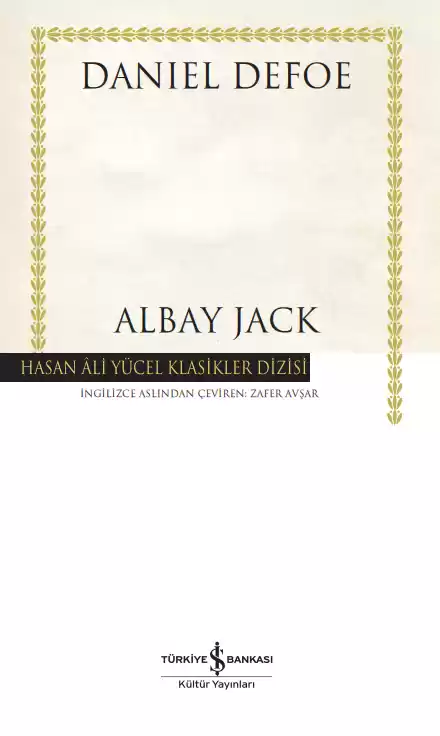 Albay Jack – Ciltli kapağı