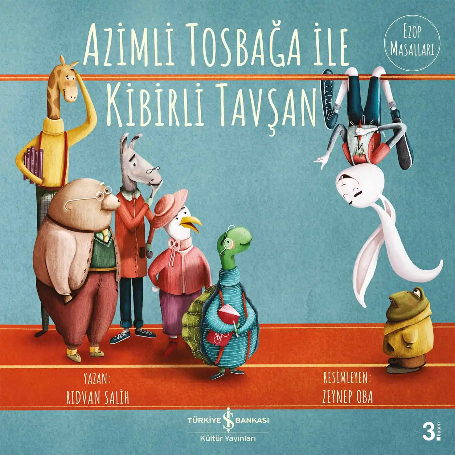Azimli Tosbağa ile Kibirli Tavşan kapağı