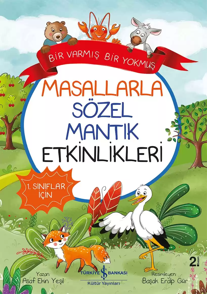 Masallarla Sözel Mantık Etkinlikleri – Bir Varmış Bir Yokmuş kapağı