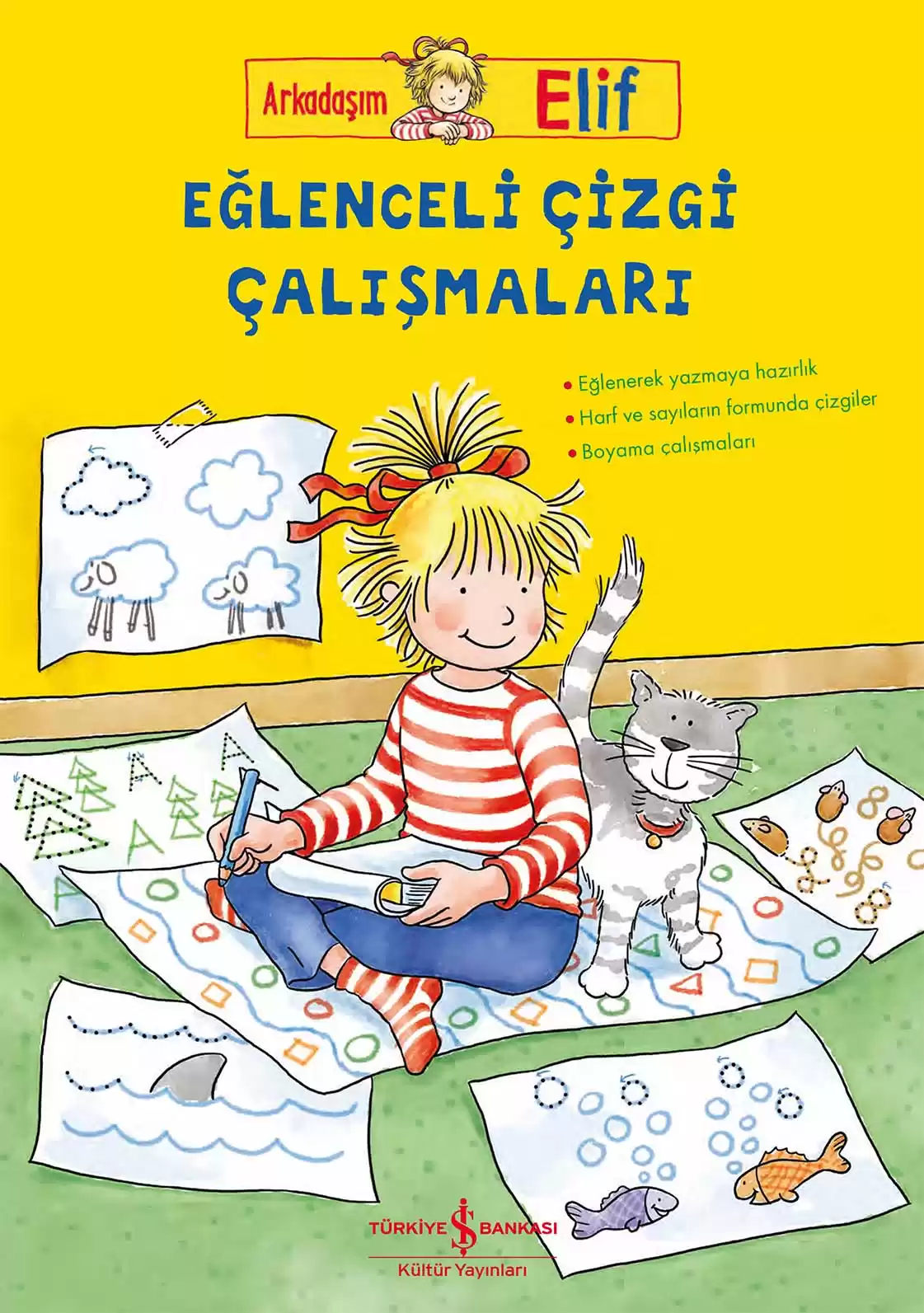 Arkadaşım Elif – Eğlenceli Çizgi Çalışmaları kapağı