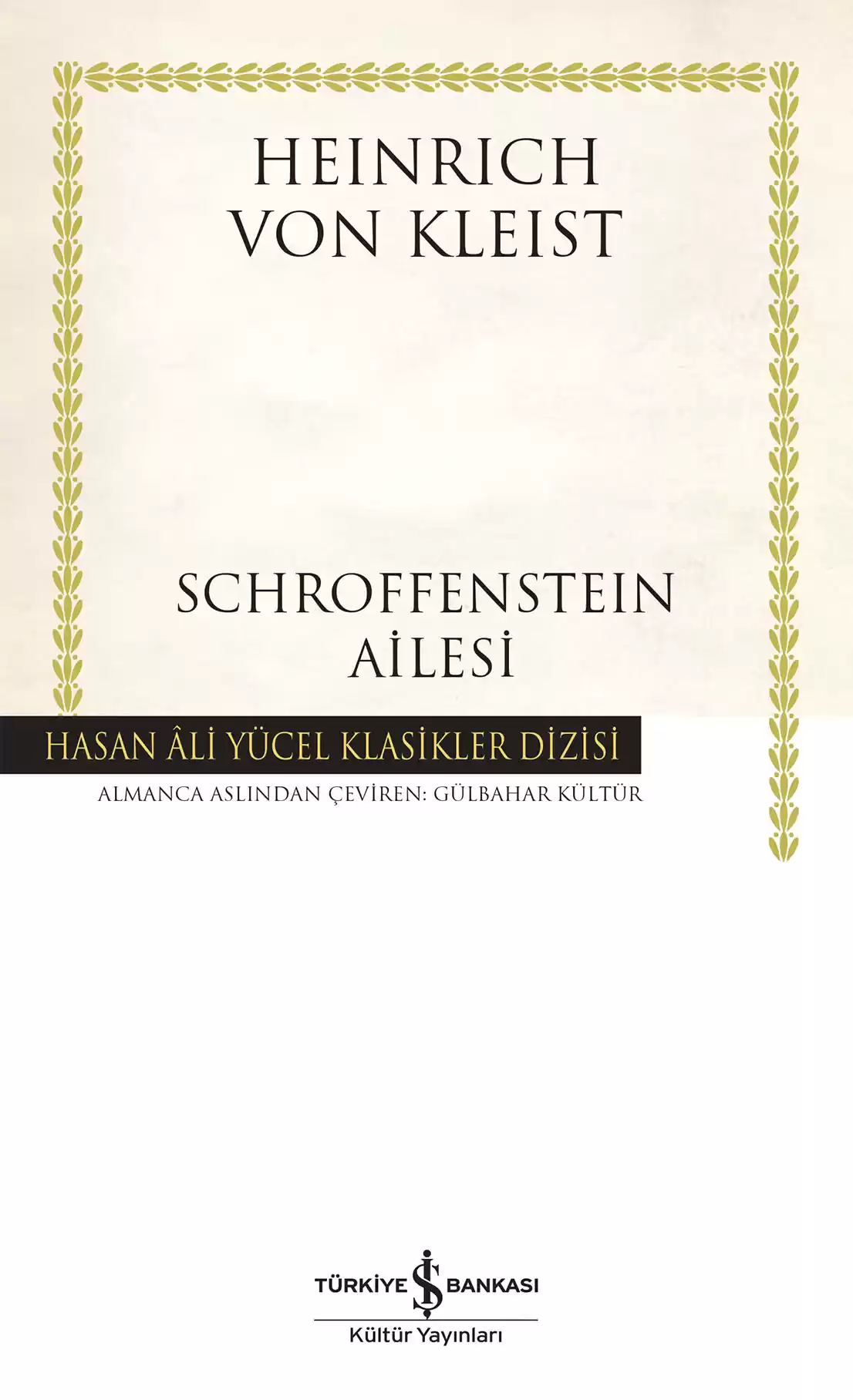 Schroffenstein Ailesi kapağı