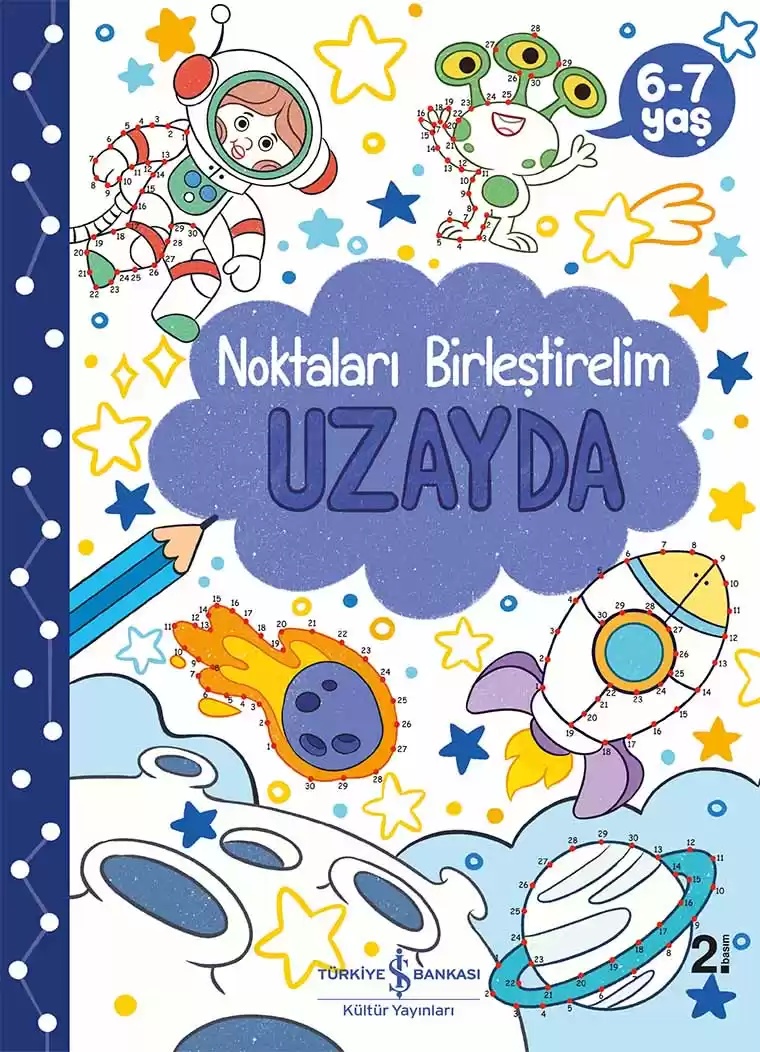 Uzayda – Noktaları Birleştirelim 6-7 Yaş kapağı