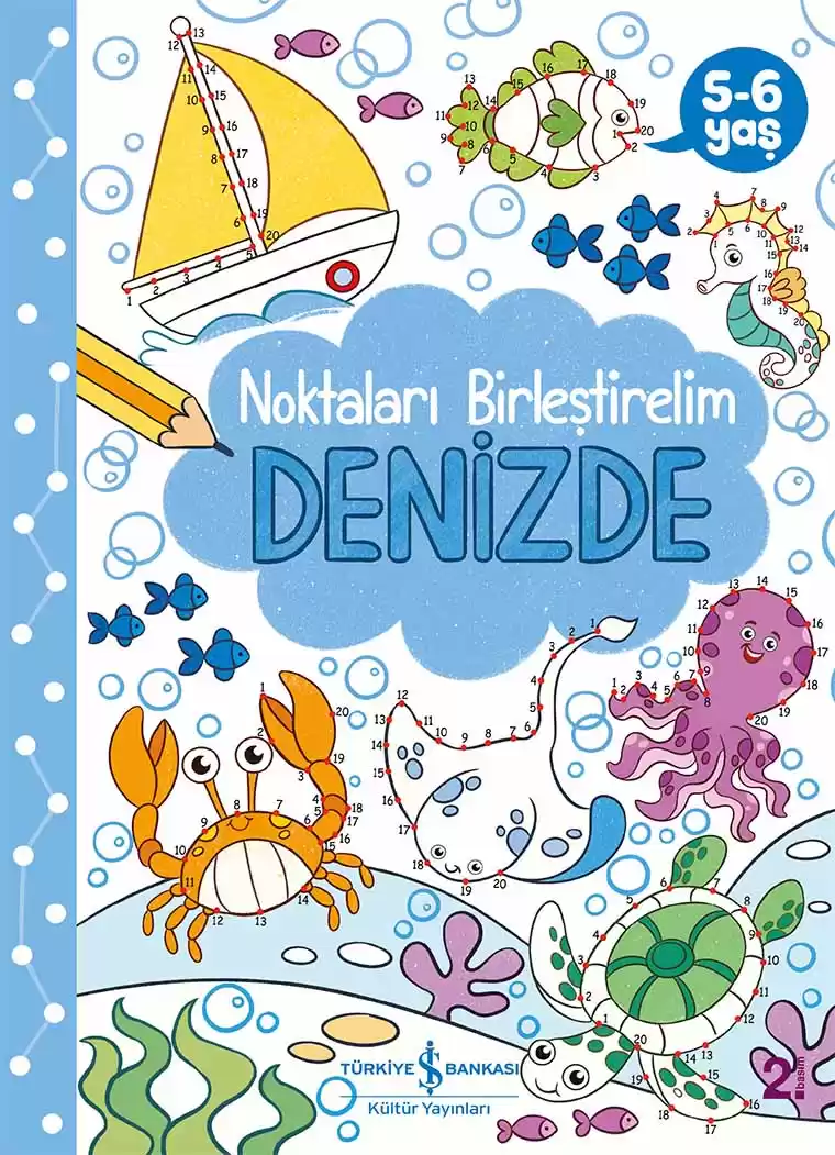 Denizde – Noktaları Birleştirelim 5-6 Yaş kapağı