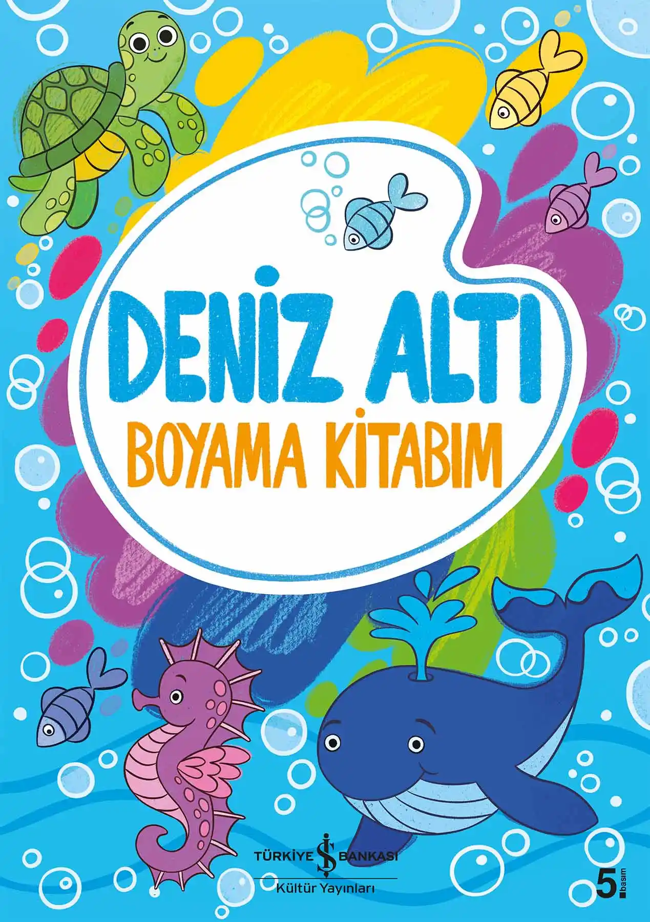 Deniz Altı – Boyama Kitabım kapağı