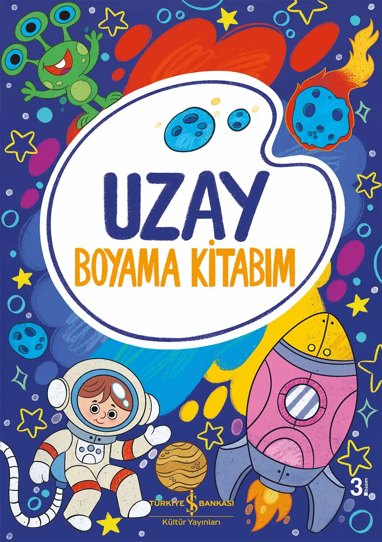 Uzay – Boyama Kitabım kapağı