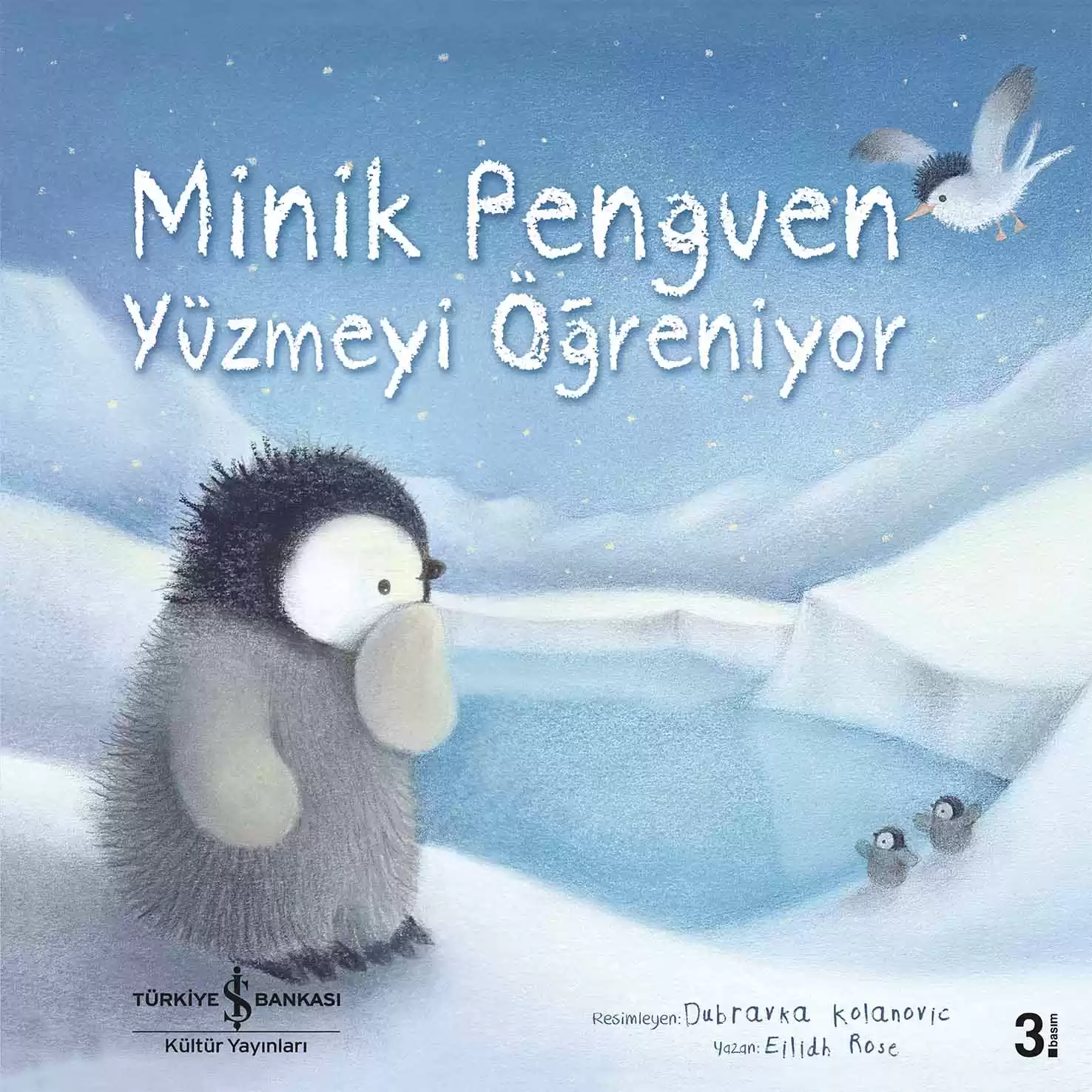 Minik Penguen Yüzmeyi Öğreniyor kapağı