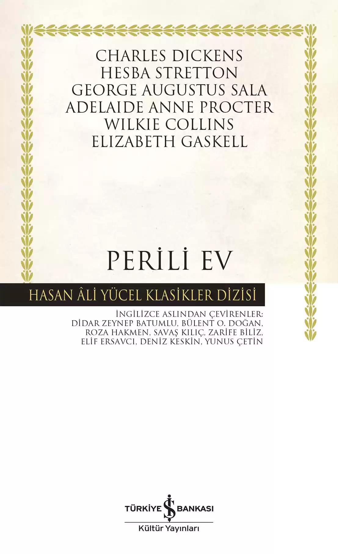 Perili Ev – Ciltli kapağı