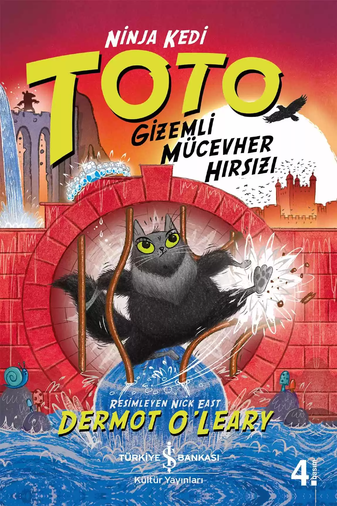 Ninja Kedi Toto – Gizemli Mücevher Hırsızı kapağı
