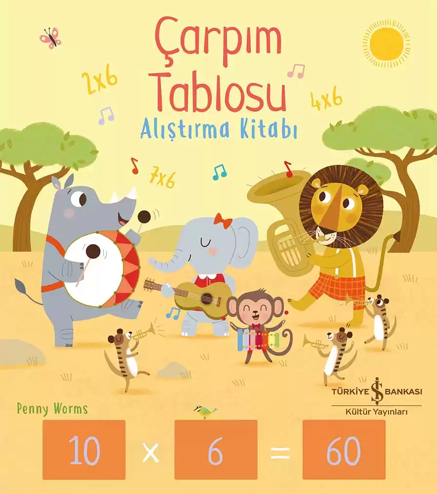 Çarpım Tablosu Alıştırma Kitabı kapağı