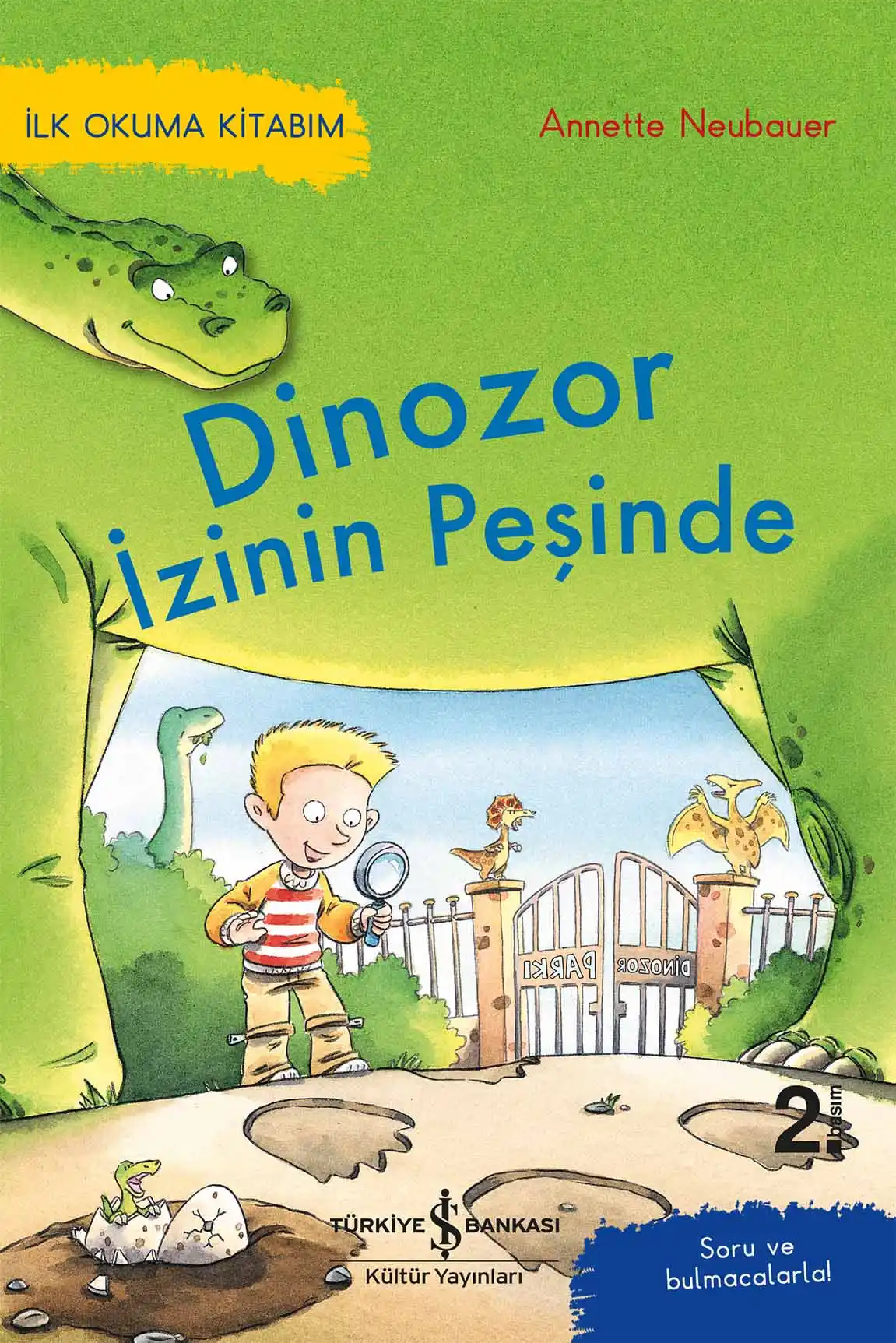 Dinozor İzinin Peşinde – İlk Okuma Kitabım kapağı