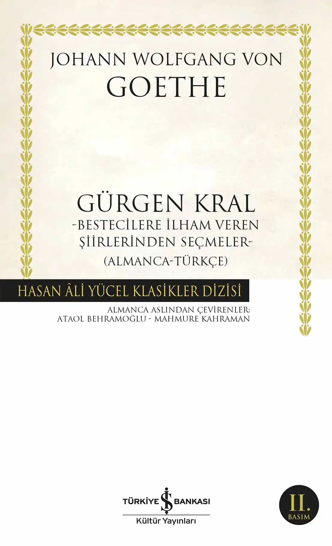 Gürgen Kral – Bestecilere İlham Veren Şiirlerinden Seçmeler kapağı