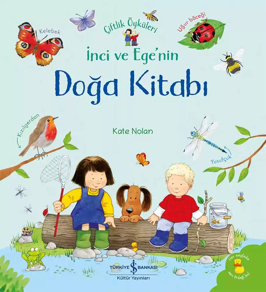 İnci ve Ege’nin Doğa Kitabı – Çiftlik Öyküleri kapağı