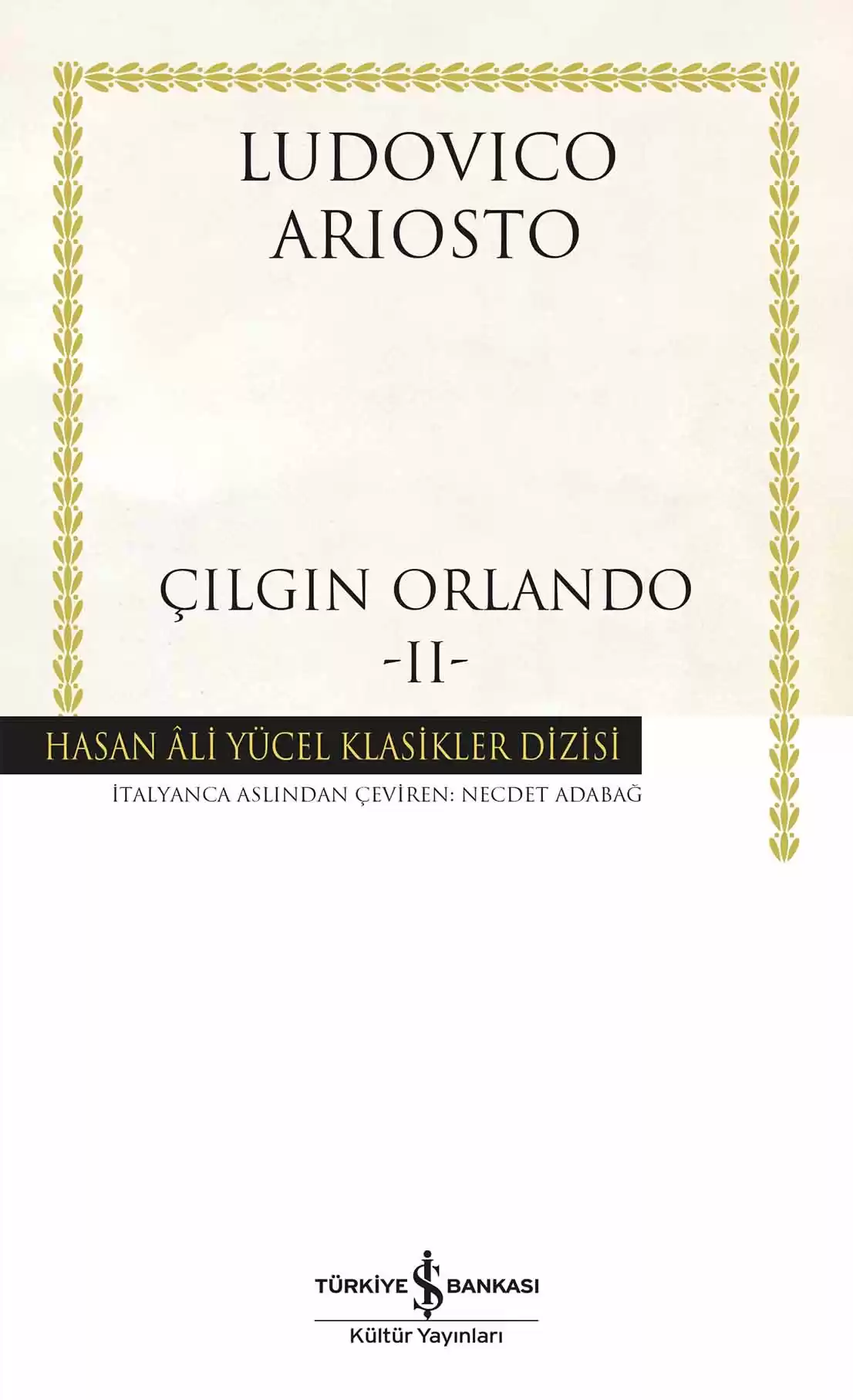 Çılgın Orlando – II kapağı