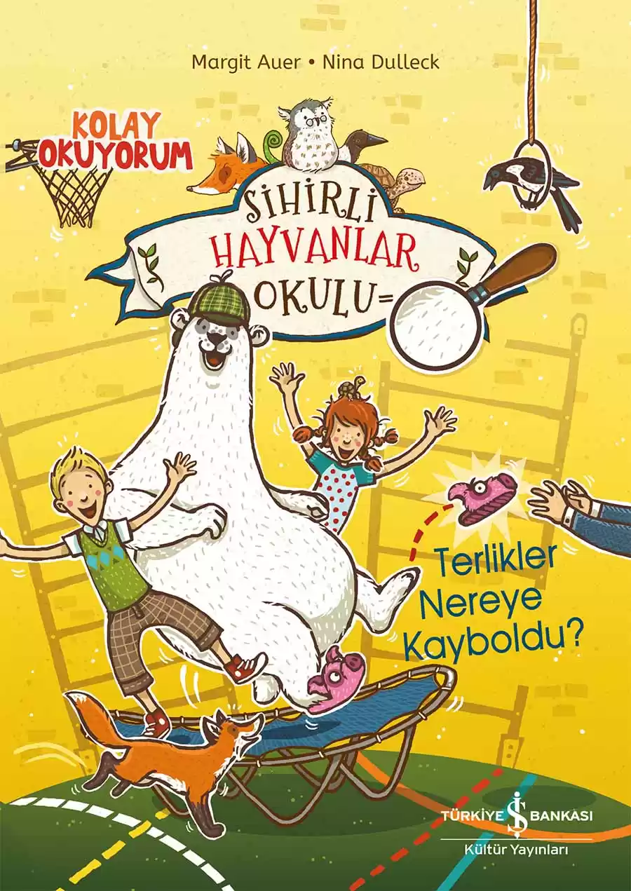 Sihirli Hayvanlar Okulu – Terlikler Nereye Kayboldu? – Kolay Okuyorum kapağı