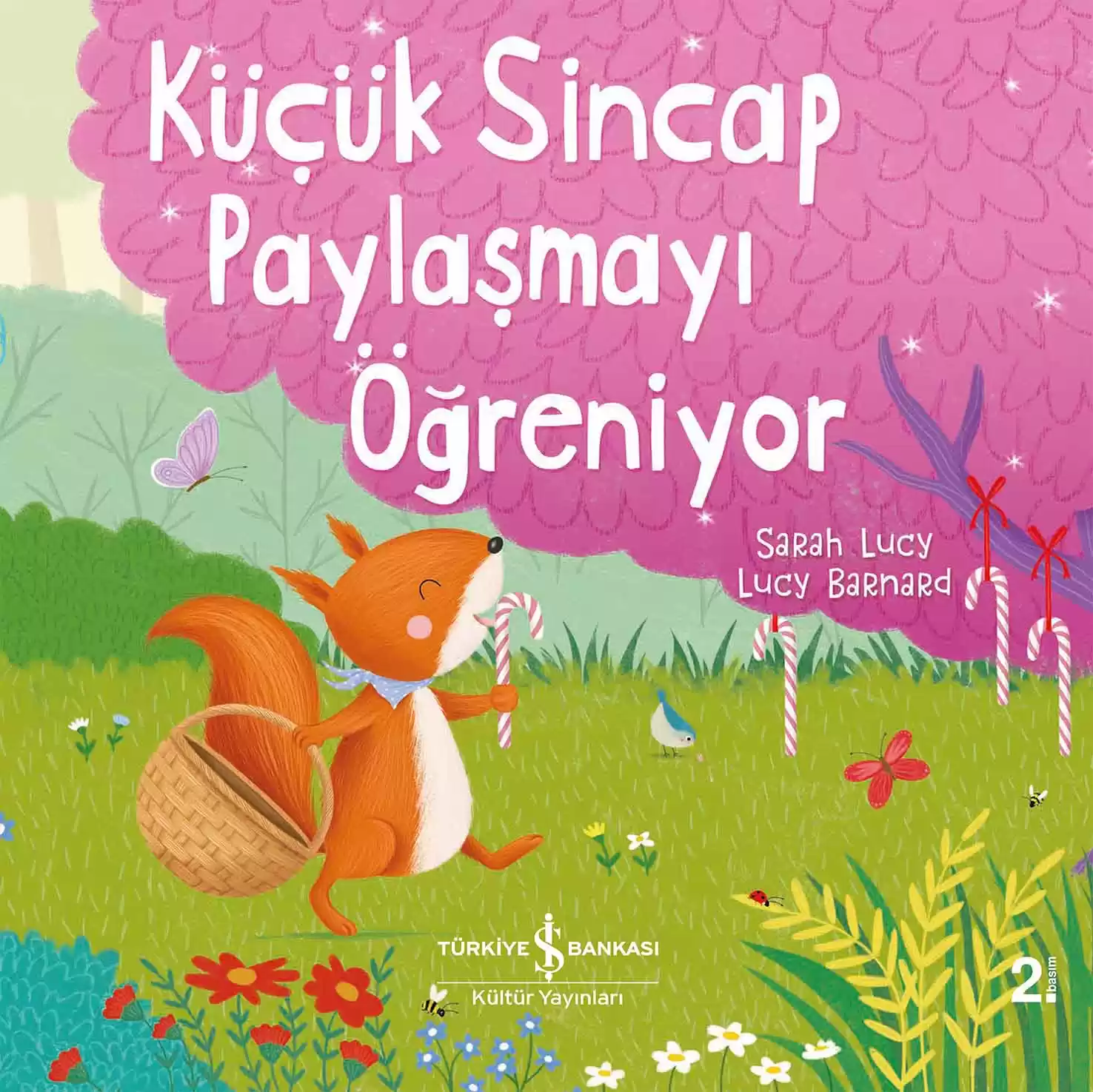 Küçük Sincap Paylaşmayı Öğreniyor kapağı