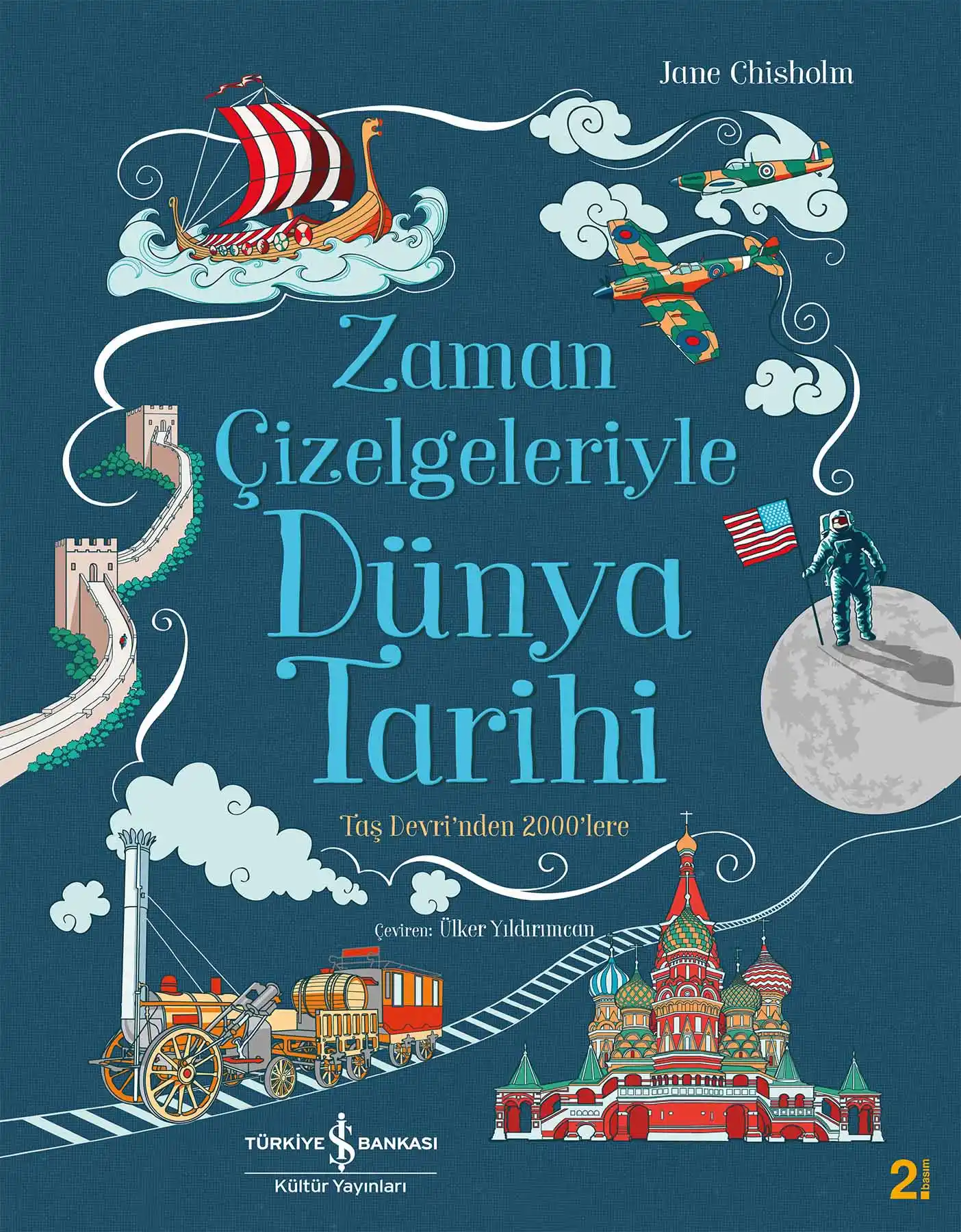 Zaman Çizelgeleriyle Dünya Tarihi – Taş Devri’nden 2000’lere kapağı