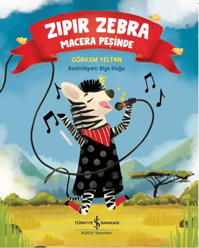 Zıpır Zebra Macera Peşinde kapağı