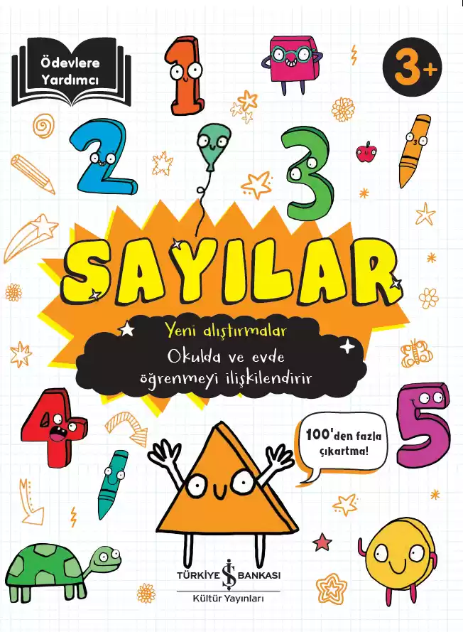 Ödevlere Yardımcı Sayılar 3+ Yeni Alıştırmalar kapağı