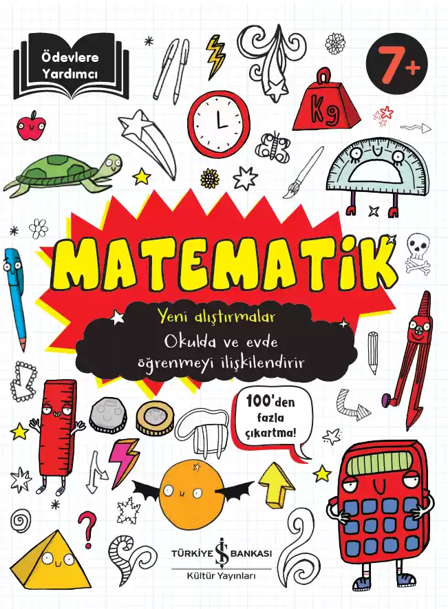 Ödevlere Yardımcı Matematik  7+ Yeni Alıştırmalar kapağı