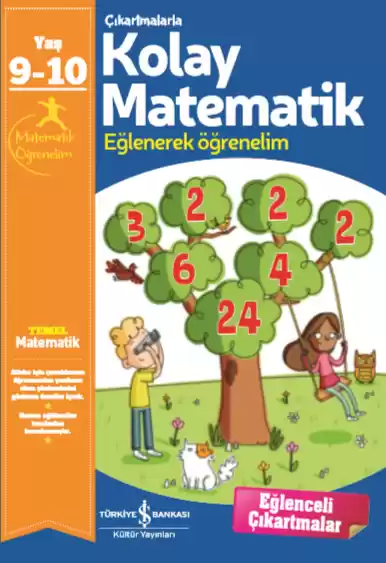 Çıkartmalarla Kolay Matematik 9-10 Yaş kapağı
