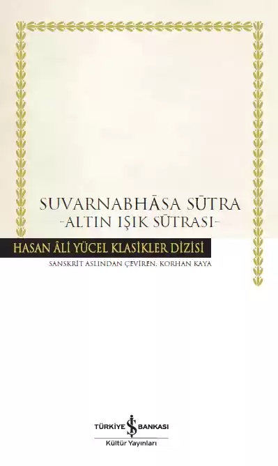 Suvarnabhasa Sutra – Altın Işık Sutrası -Ciltli kapağı