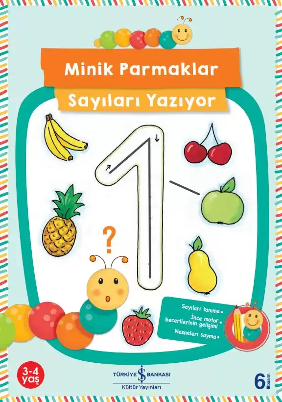 Minik Parmaklar Sayıları Yazıyor kapağı