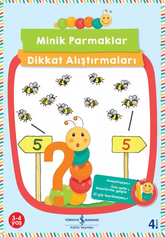 Minik Parmaklar Dikkat Alıştırmaları kapağı