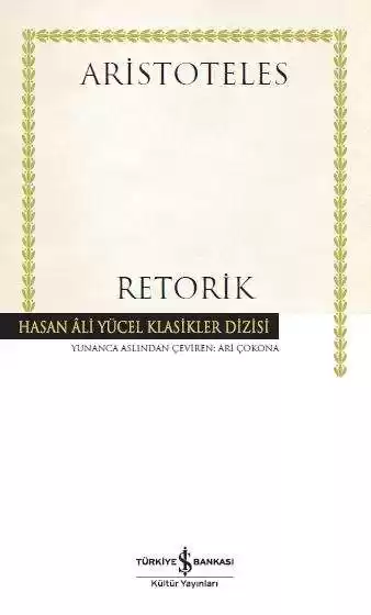 Retorik – Ciltli kapağı