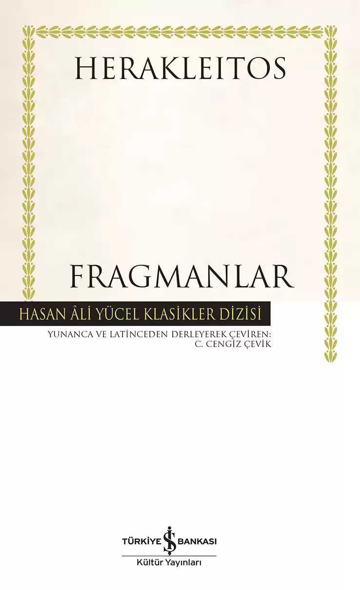 Fragmanlar – Ciltli kapağı