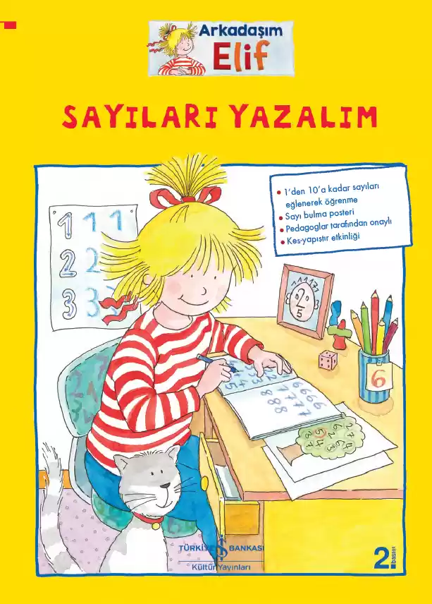 Arkadaşım Elif – Sayıları Yazalım kapağı