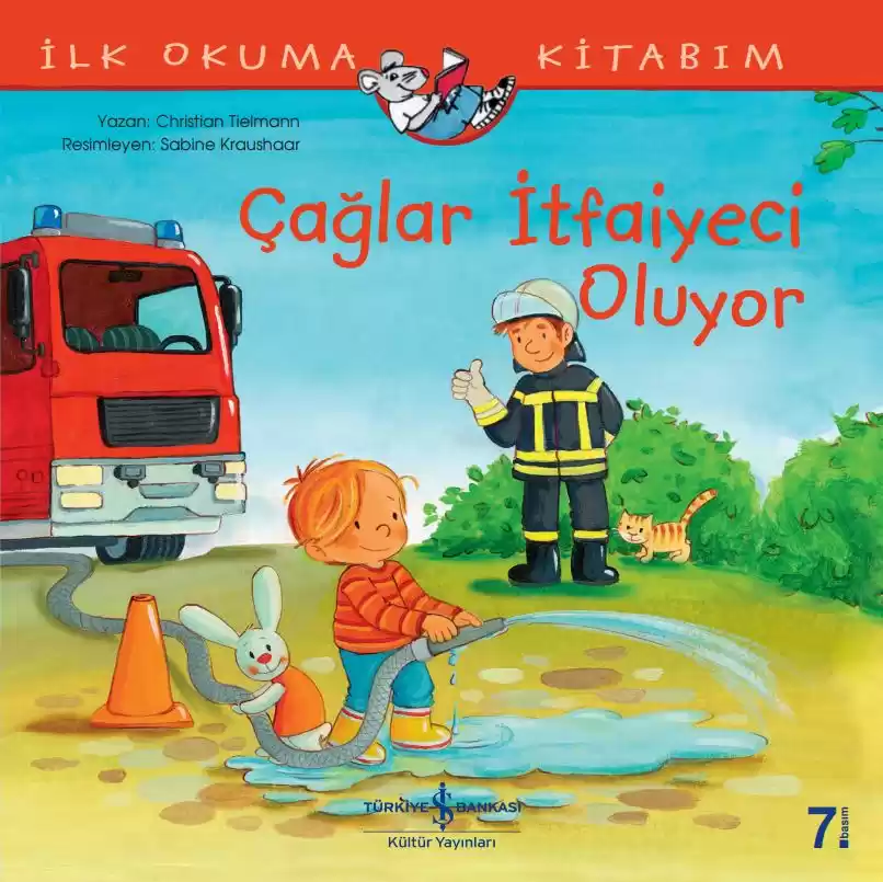 Çağlar İtfaiyeci Oluyor kapağı
