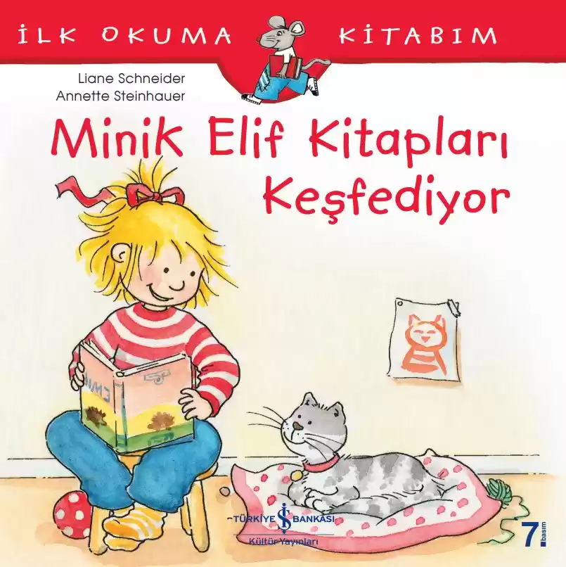 Minik Elif Kitapları Keşfediyor kapağı