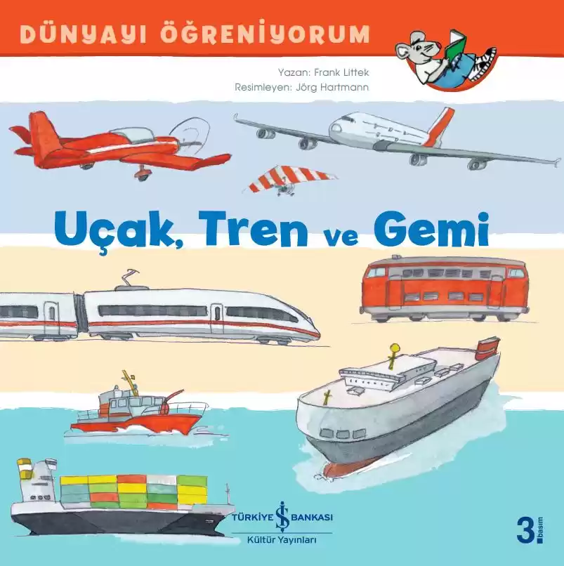 Dünyayı Öğreniyorum – Uçak, Tren ve Gemi kapağı