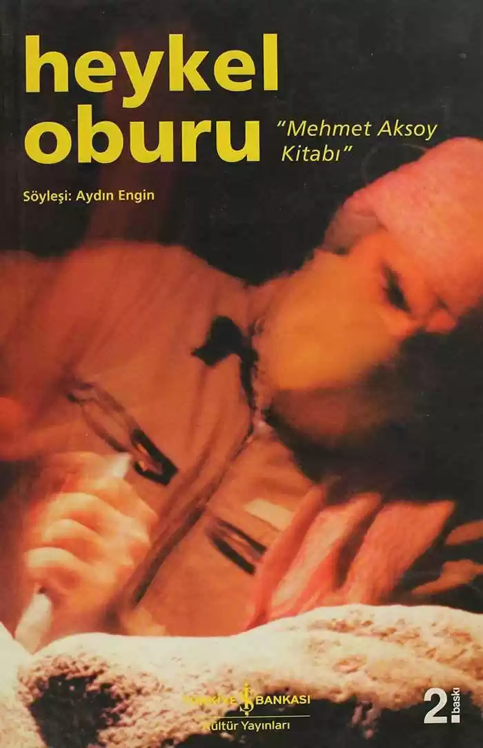Heykel Oburu “Mehmet Aksoy Kitabı” kapağı