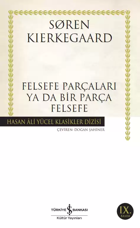 Felsefe Parçaları ya da Bir Parça Felsefe kapağı