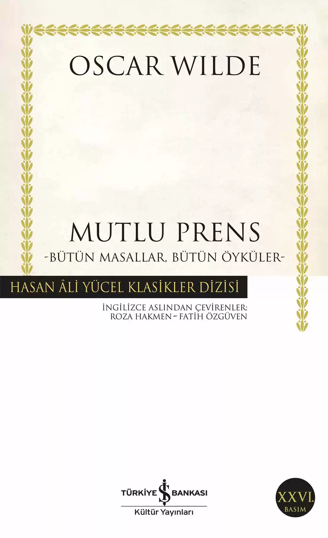 Mutlu Prens – Bütün Masallar, Bütün Öyküler kapağı