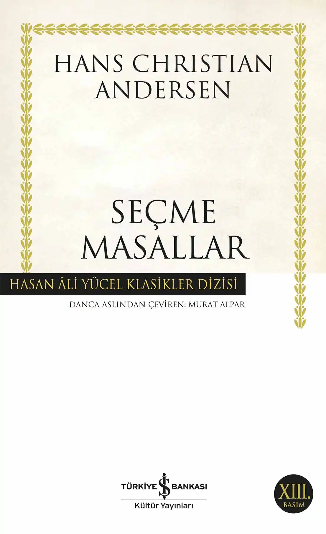 Seçme Masallar kapağı