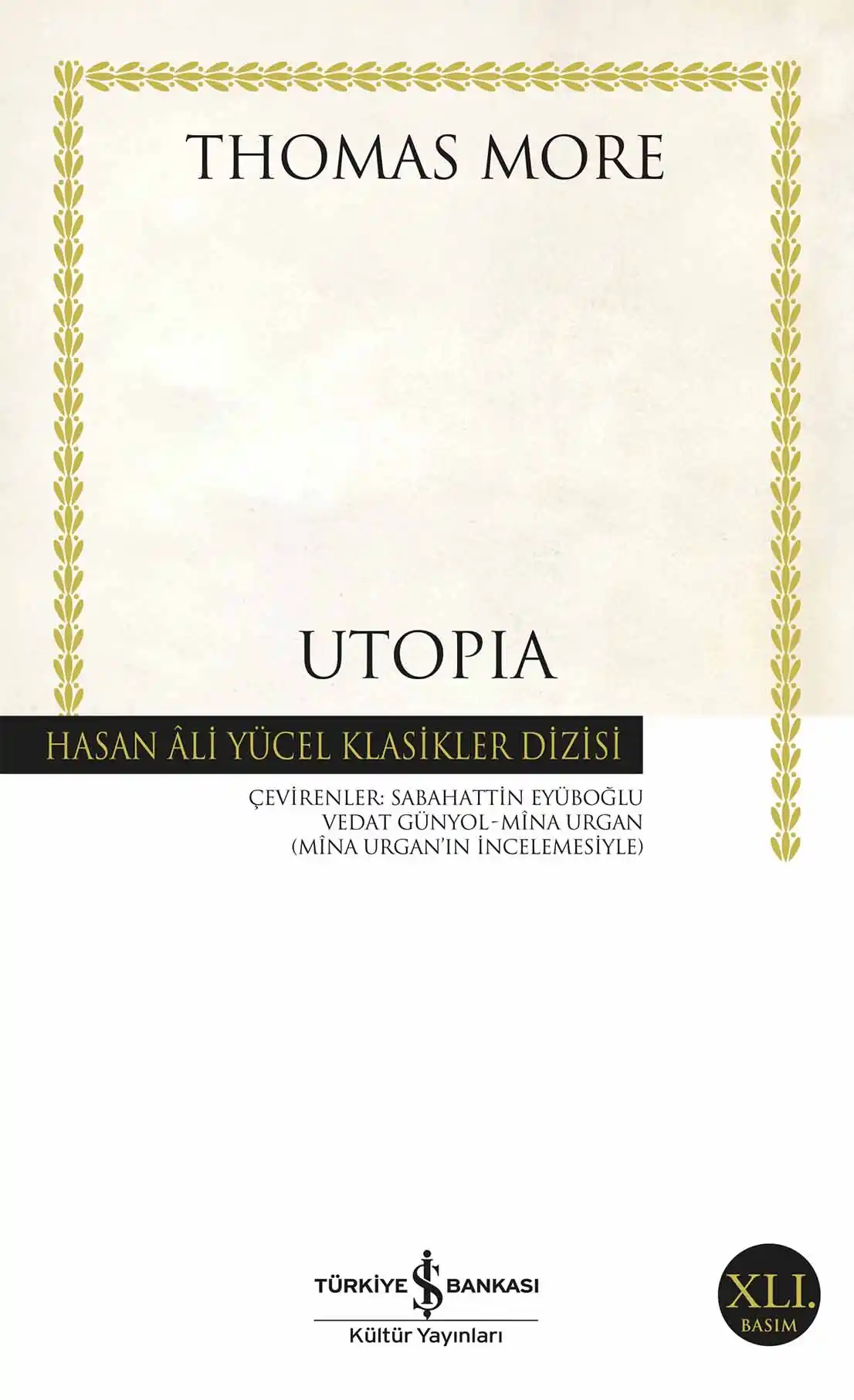 Utopia kapağı