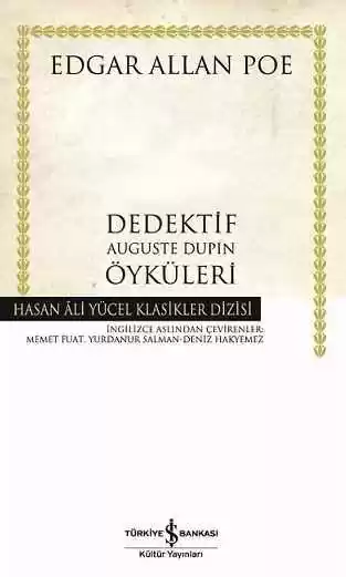 Dedektif Auguste Dupin Öyküleri – Ciltli kapağı
