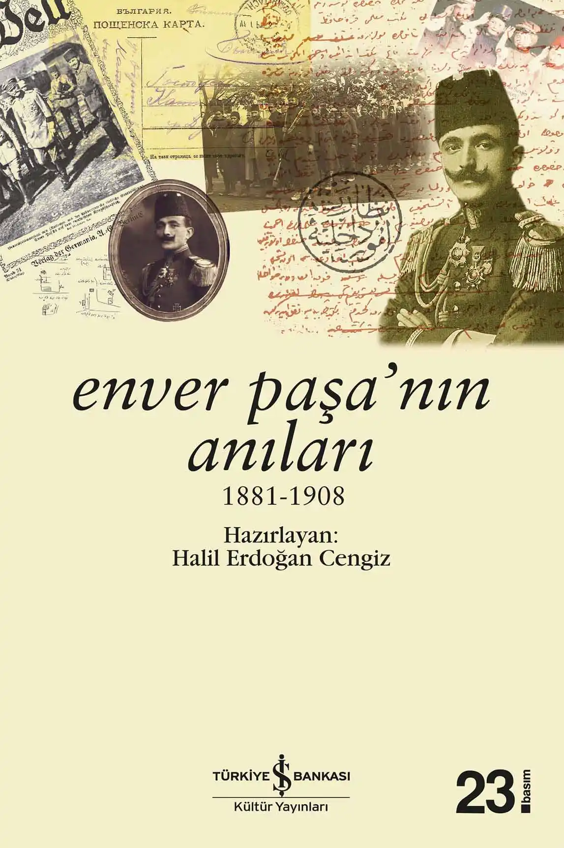 Enver Paşa’nın Anıları 1881-1908 kapağı