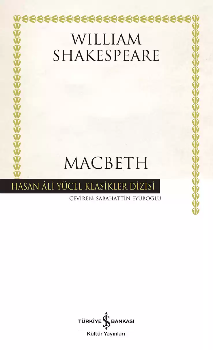 Macbeth – Ciltli kapağı