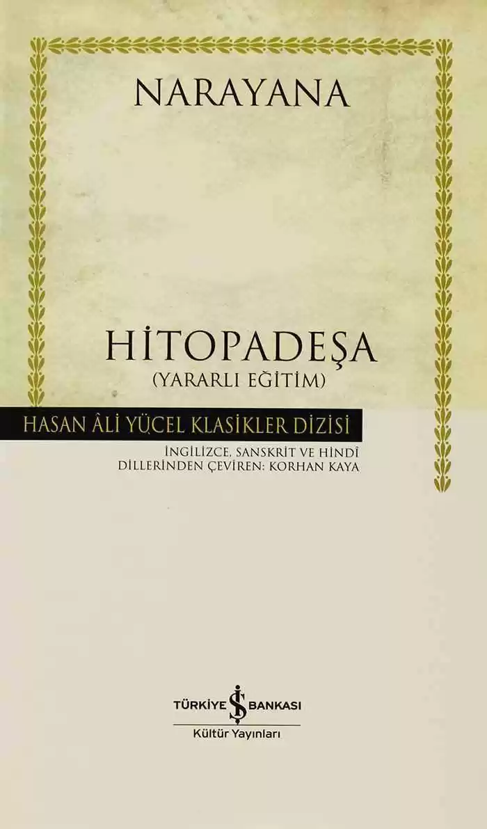 Hitopadeşa (Yararlı Eğitim) – Ciltli kapağı