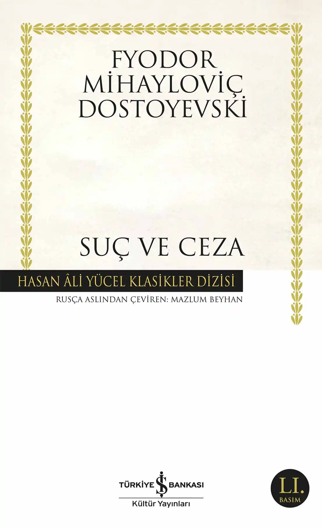 Suç ve Ceza kapağı