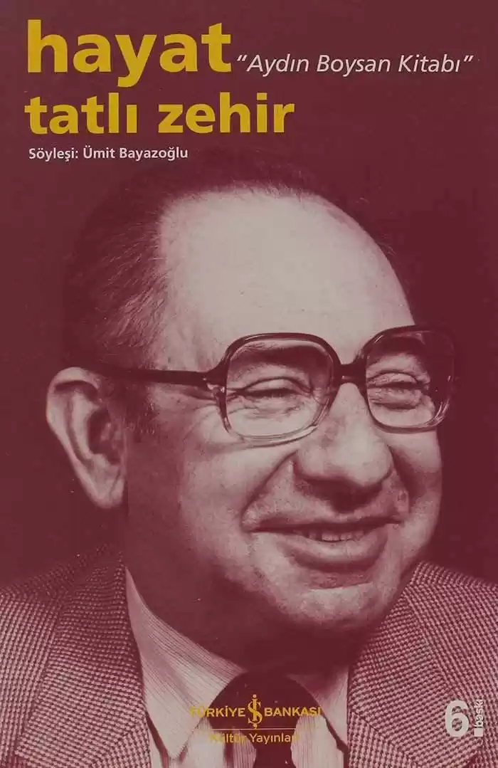 Hayat Tatlı Zehir “Aydın Boysan Kitabı” kapağı