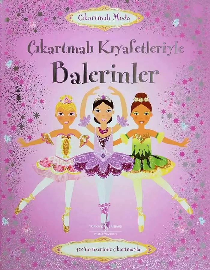 Çıkartmalı Kıyafetleriyle Balerinler kapağı