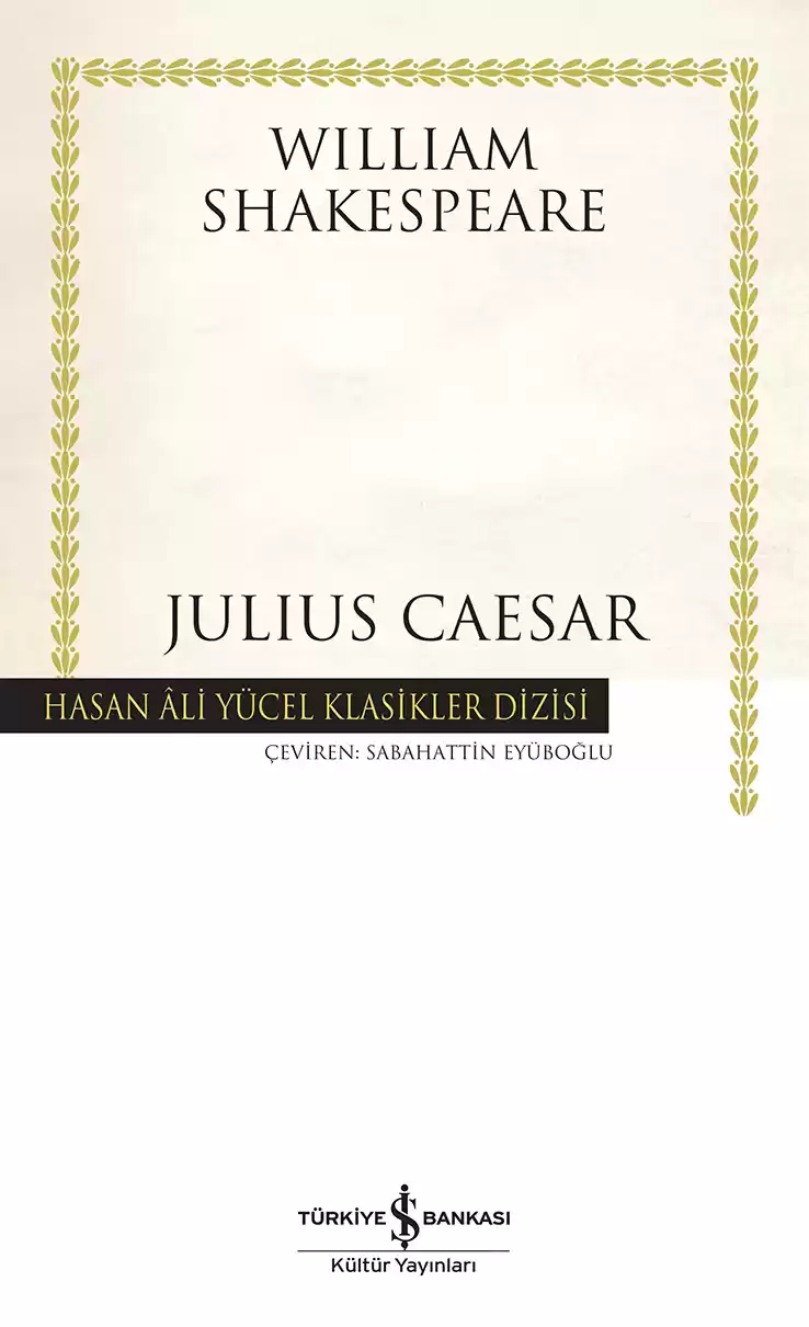 Julius Caesar – Ciltli kapağı