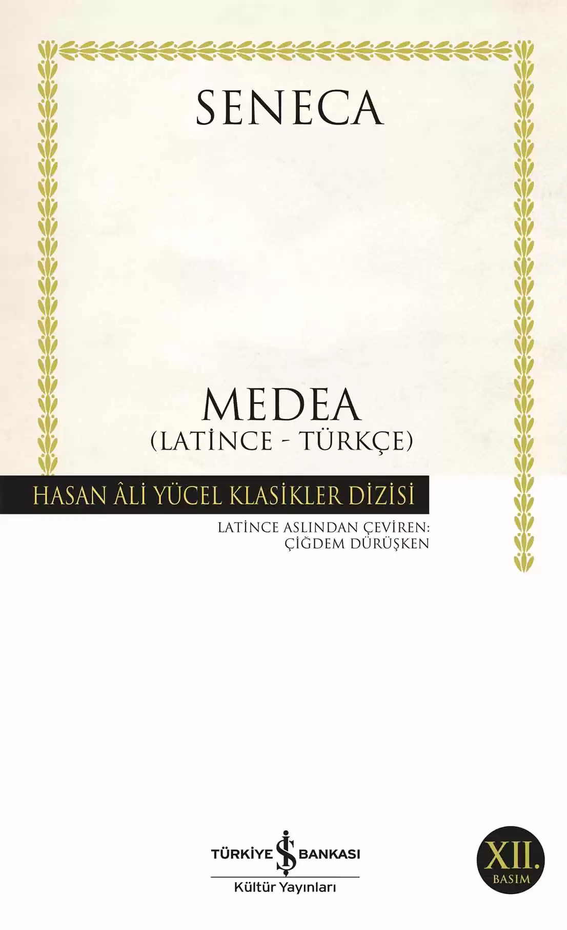 Medea (Latince-Türkçe) kapağı